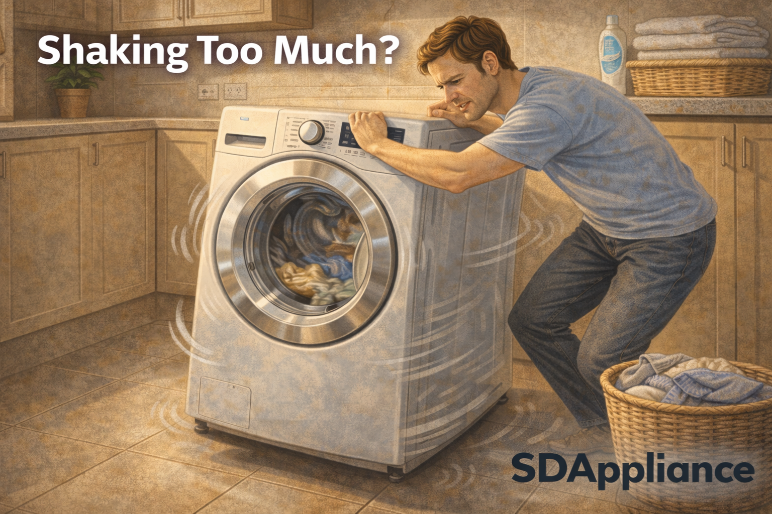 Why Your Washing Machine Is Shaking Excessively in Escondido