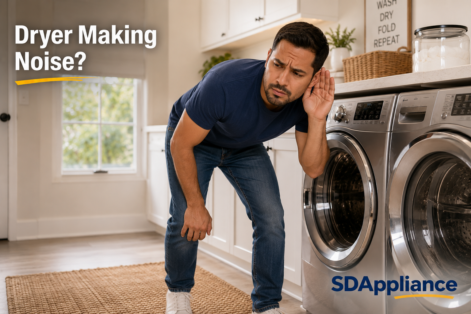 Dryer Making Loud Noise in Kearny Mesa?