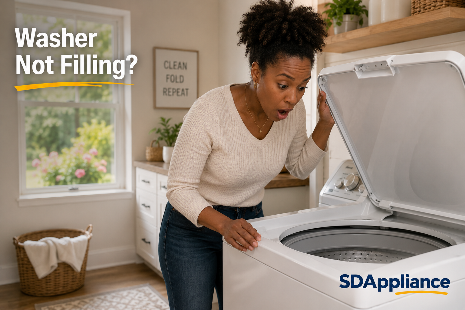 Washing Machine Not Filling With Water in Lemon Grove?